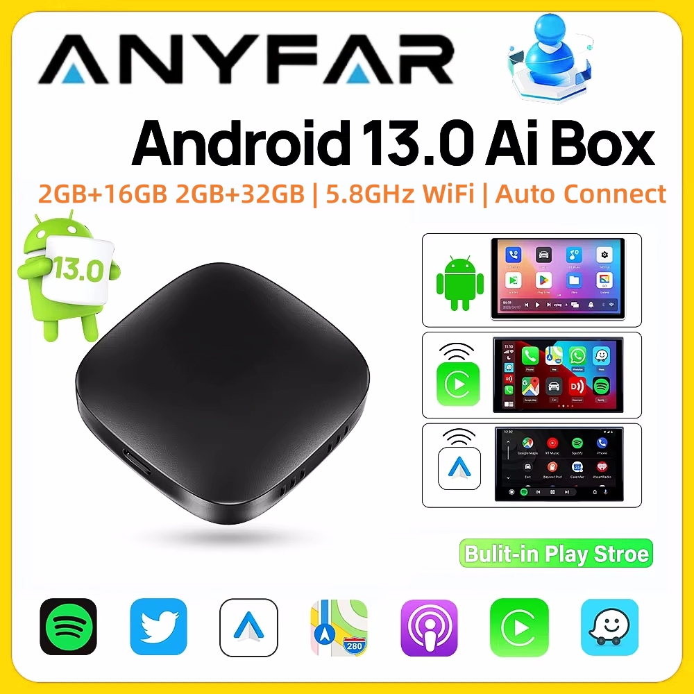 Carplay AI Box Android 13 Wire - Smart Home Tv recensie en prijs