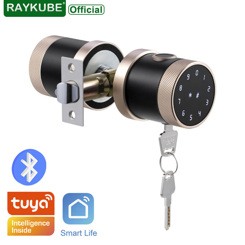 Fingerprint Door Lock Tuya Blu - Smart Home Keyboard recensie en prijs