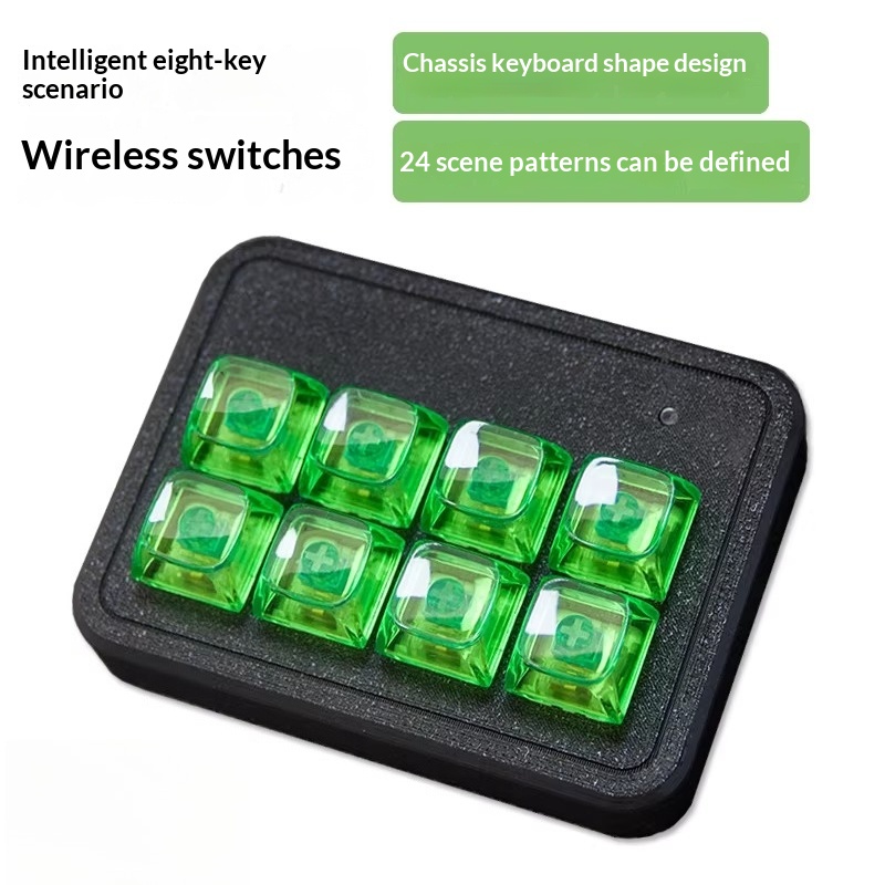 8-Button MIini Keyboard Remote - Smart Home Keyboard recensie en prijs