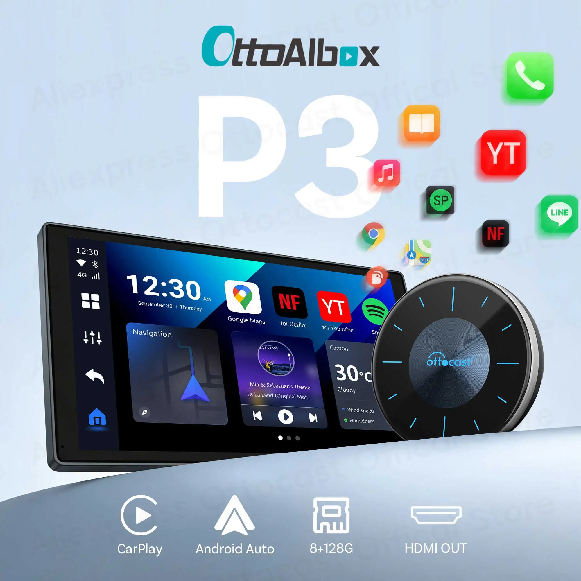 OTTOCAST P3 AI Box Android TV  - Smart Home Tv recensie en prijs