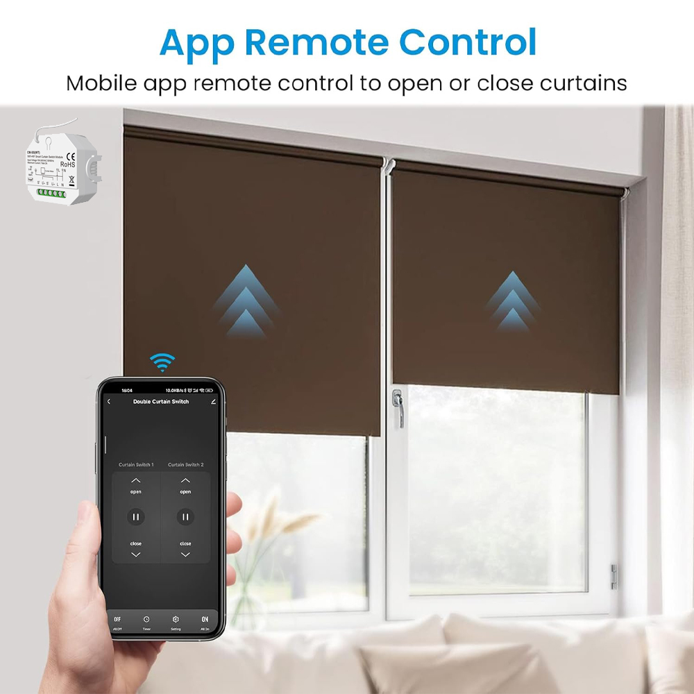 Smart Curtain Switch for Rolle - Curtain Motor recensie en prijs