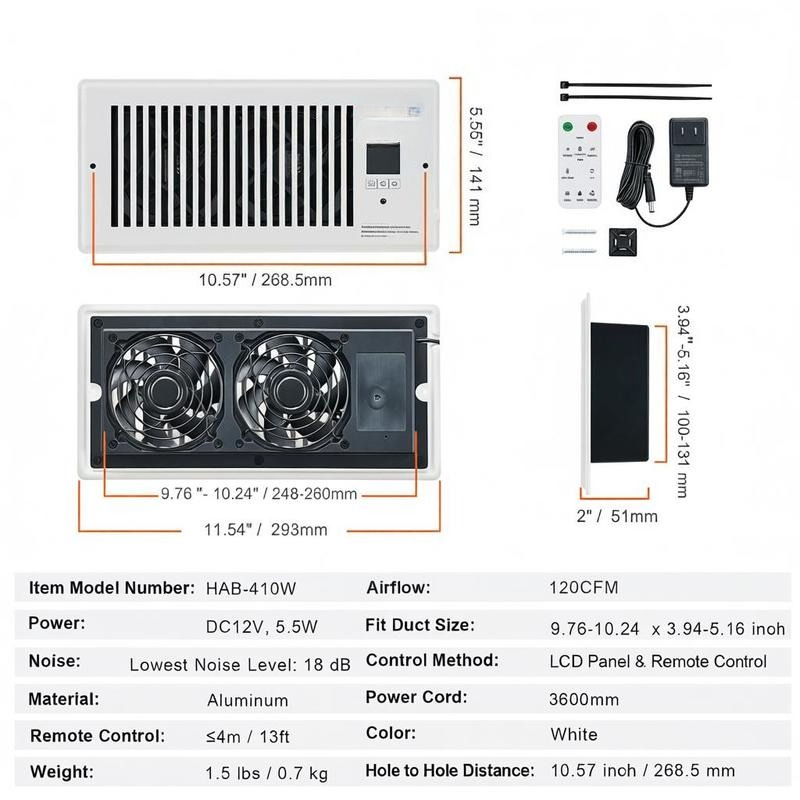 Ventilator Air Extractor 4” x  - Smart Home X10 recensie en prijs