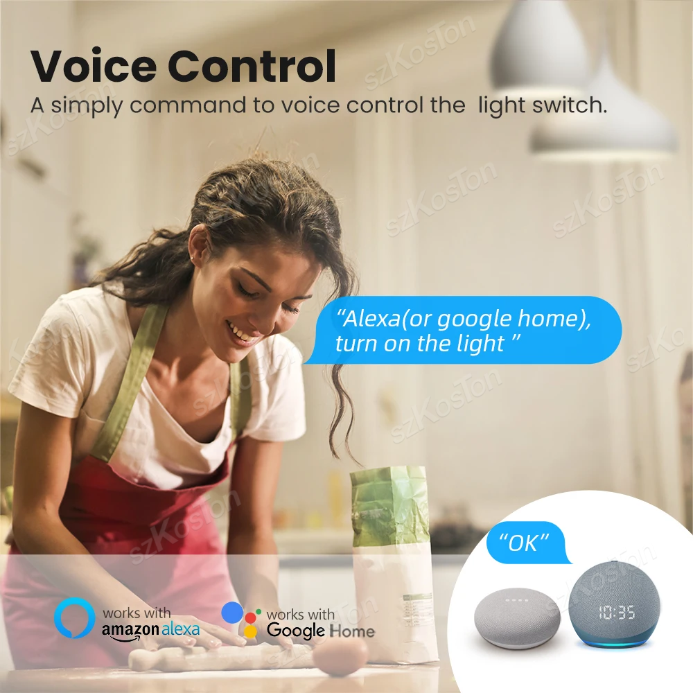 16A Tuya WiFi Smart Switch Mod - Smart Home Alexa recensie en prijs