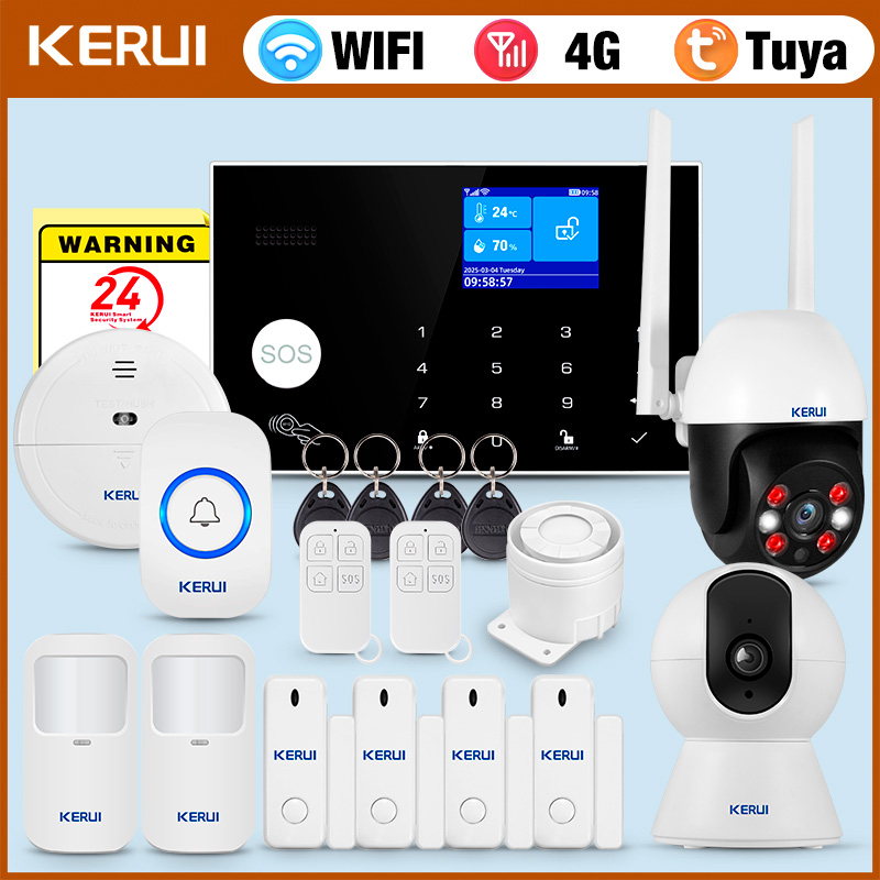 KERUI 4G Alarm with Doorbell R - Smart Home Keyboard recensie en prijs