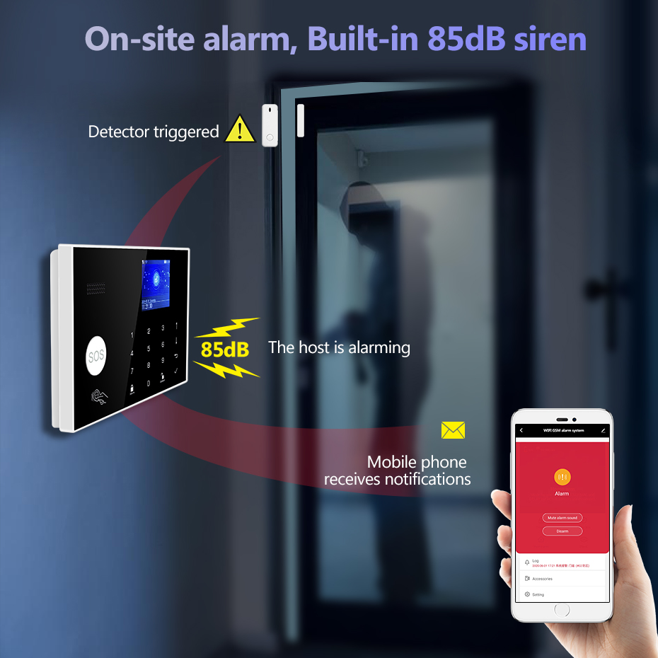 KERUI 4G Alarm with Doorbell R - Smart Home Keyboard recensie en prijs