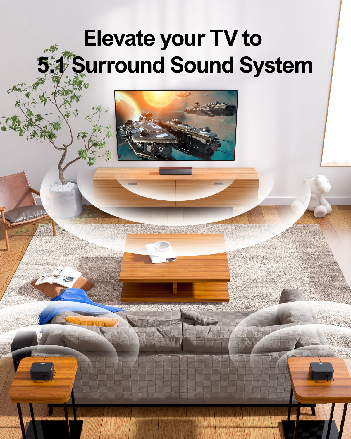 ULTIMEA 5.1 Virtual Surround S - Smart Home Simulation recensie en prijs