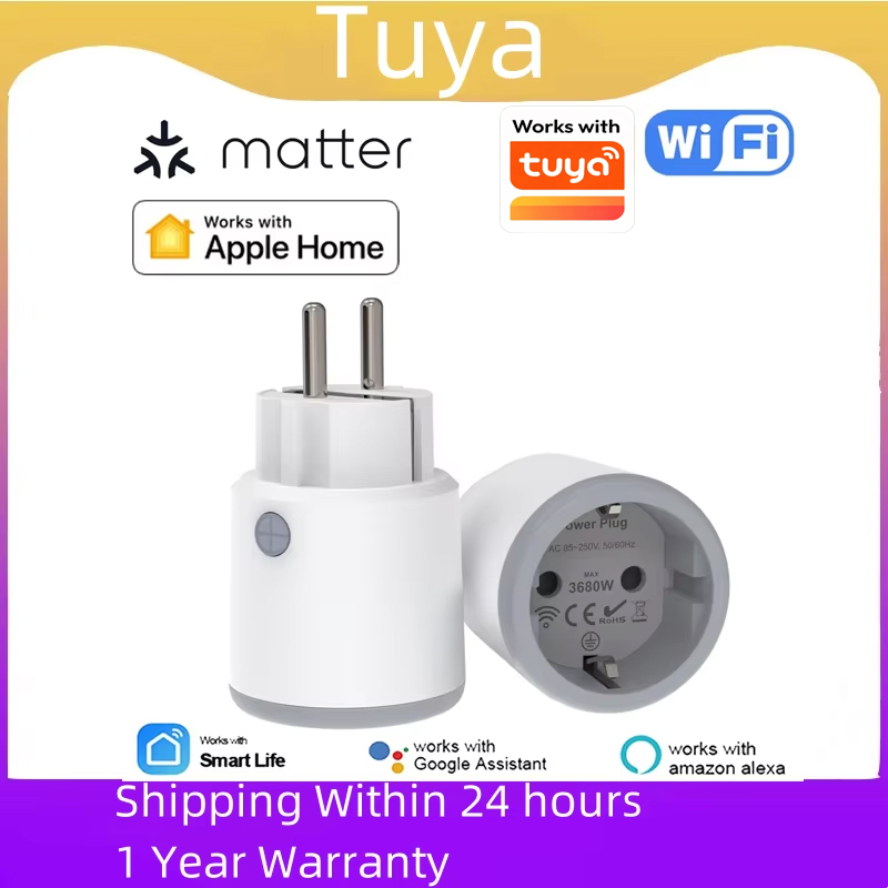 TUYA Smart Plug Matter Wi-Fi S - Smart Home Nas recensie en prijs