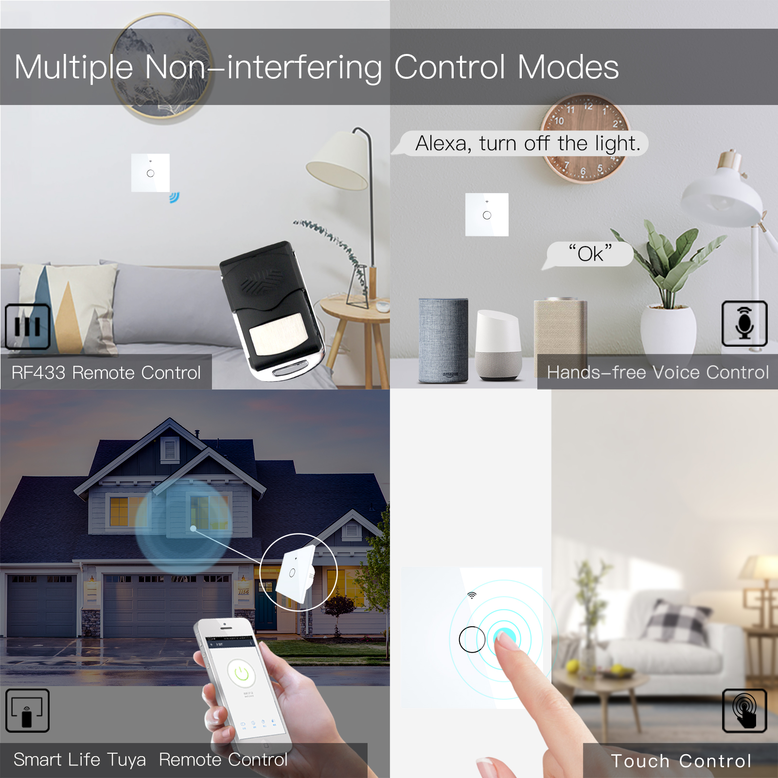 NEW WiFi Smart Light Switch RF - Smart Home Alexa recensie en prijs