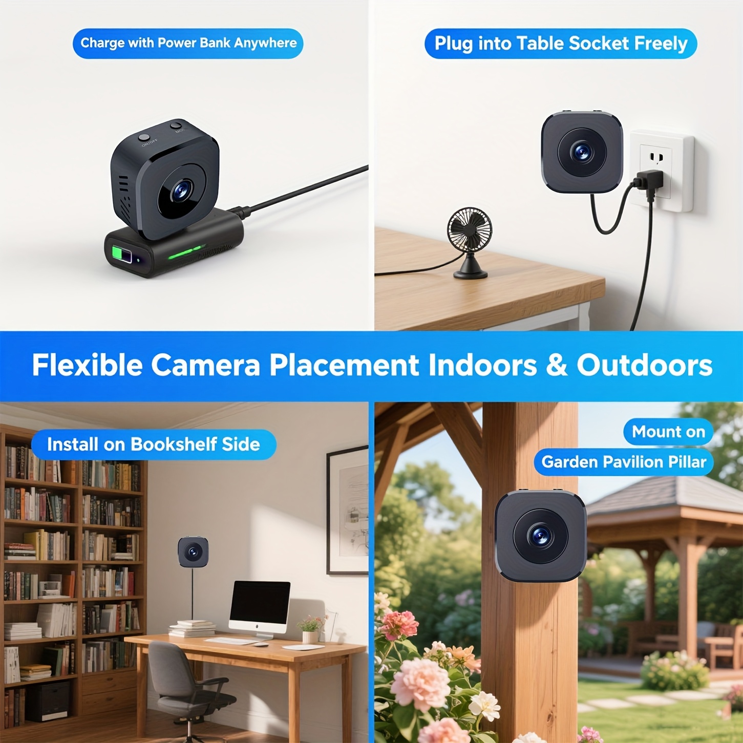 1080P HD Mini WiFi Camera Indo - Smart Home Camera recensie en prijs