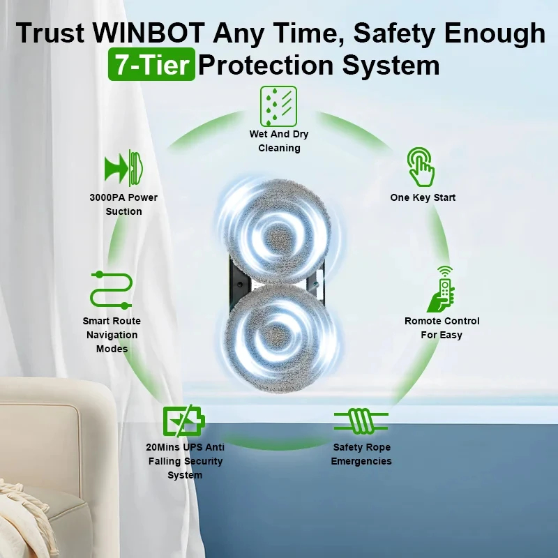 Smart Window Cleaning Robot El - Vacuum Cleaner Smart Home recensie en prijs