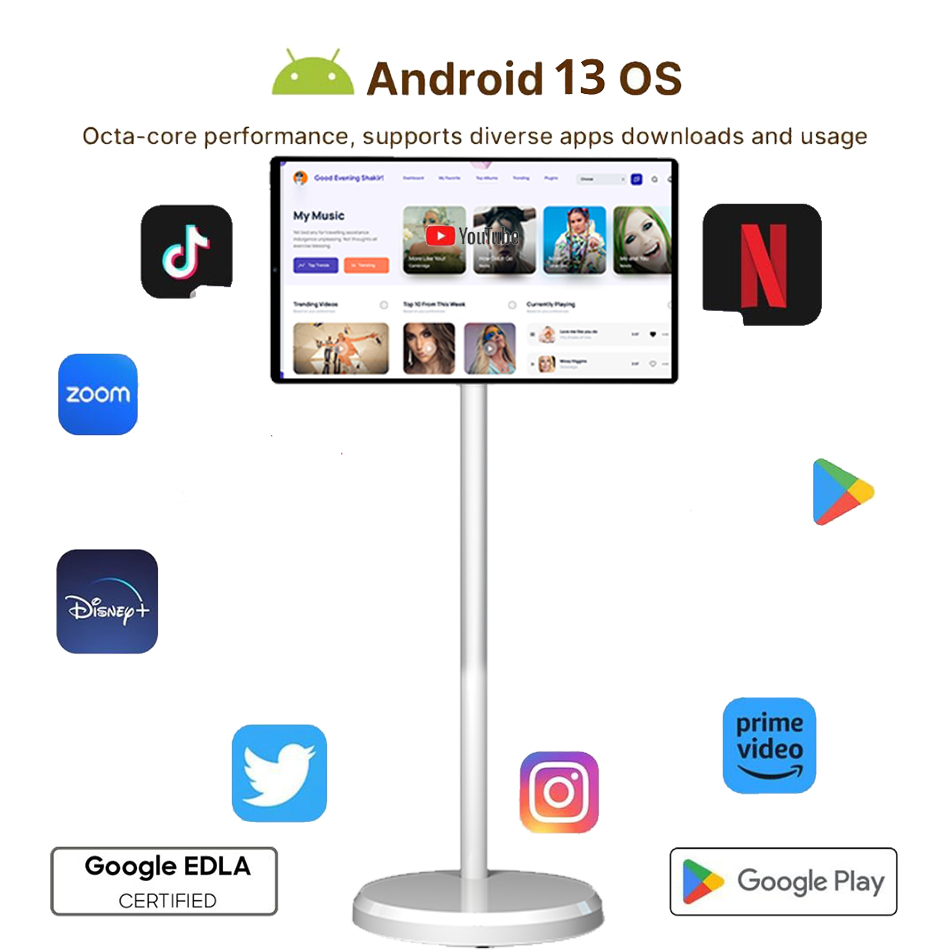21.5 Inch LED White Battery-Po - Smart Home Tv recensie en prijs