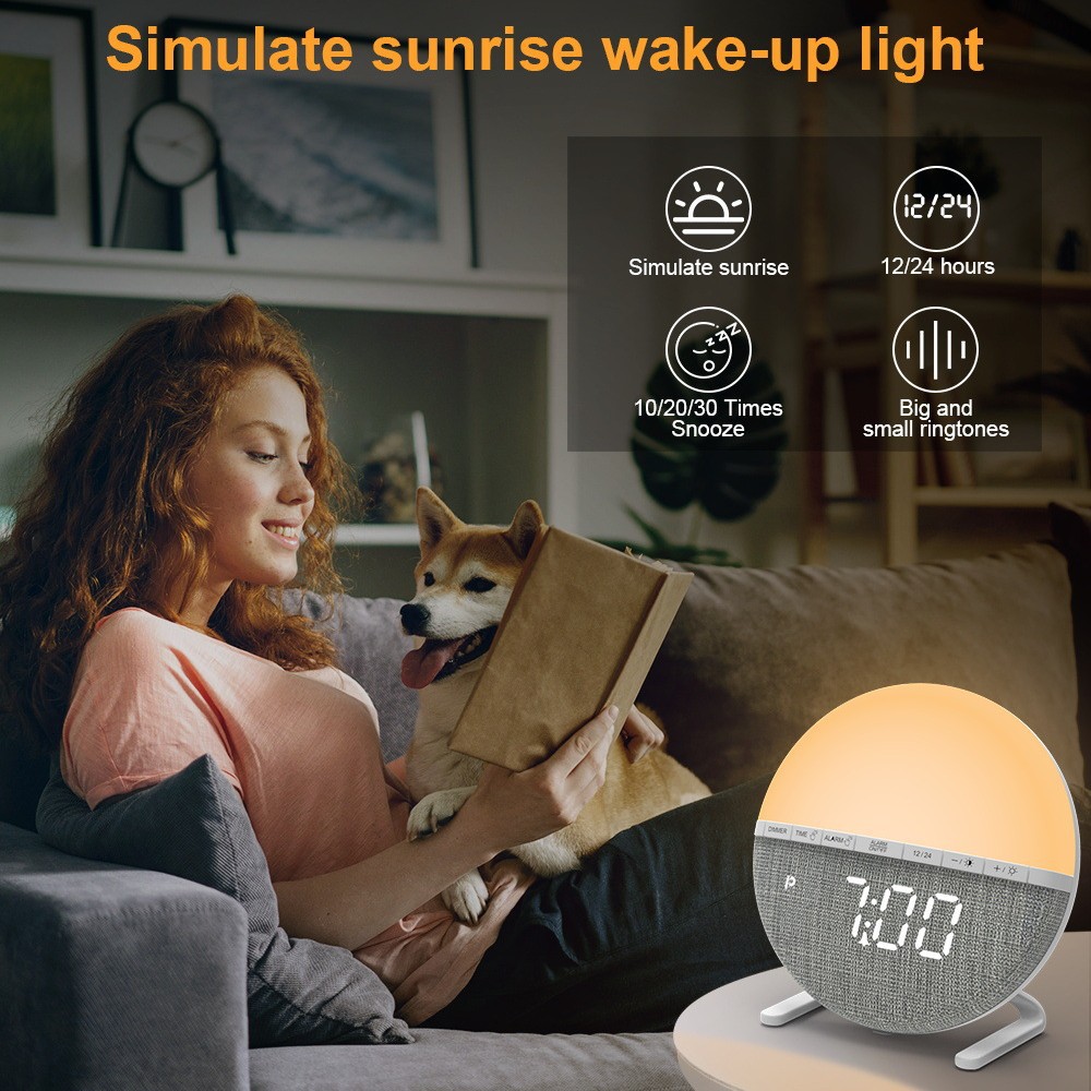 LED Wake Up Light Alarm Clock  - Smart Home Simulation recensie en prijs