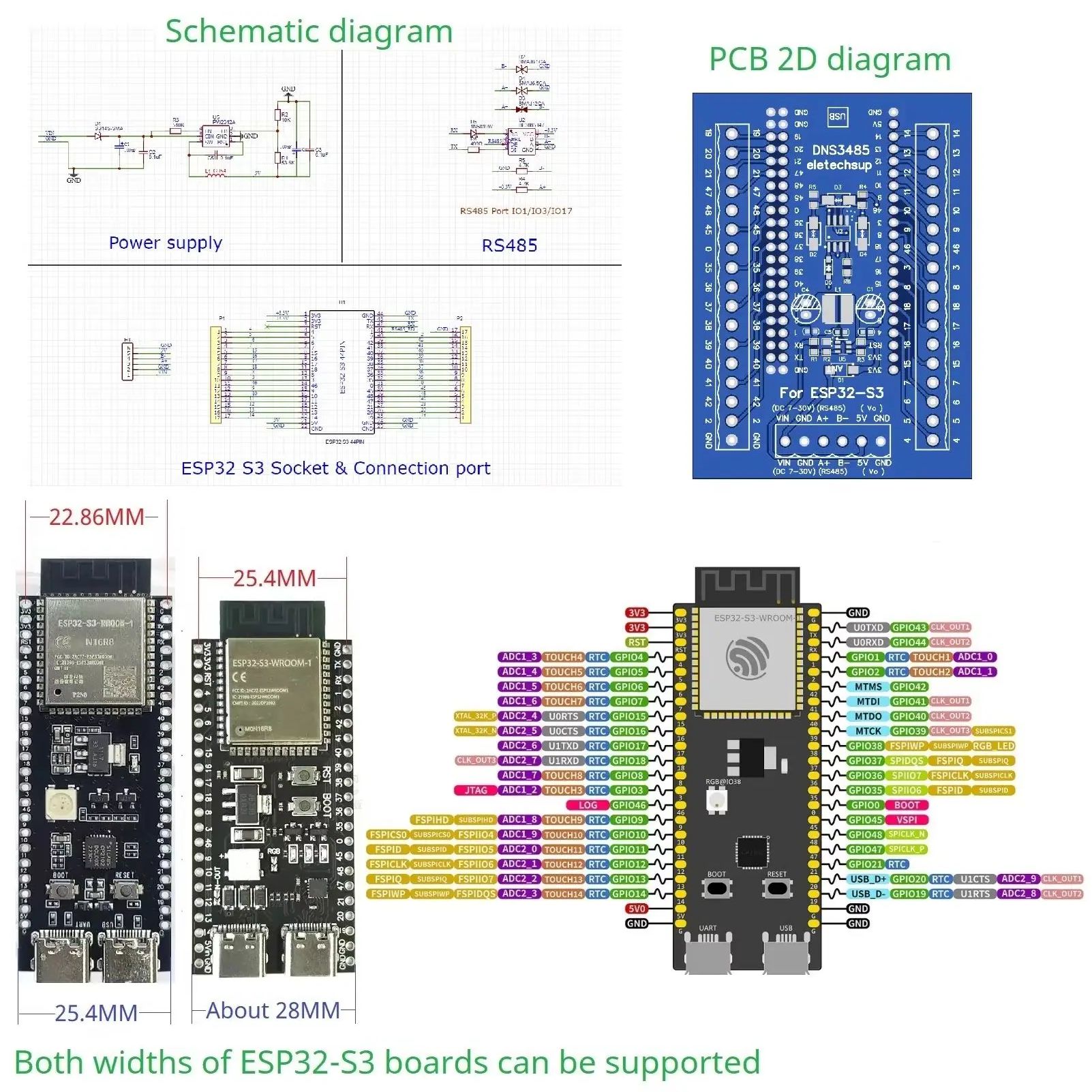 ESP32 S3 2.4G Smart Home DIY W - Smart Home With Plc recensie en prijs