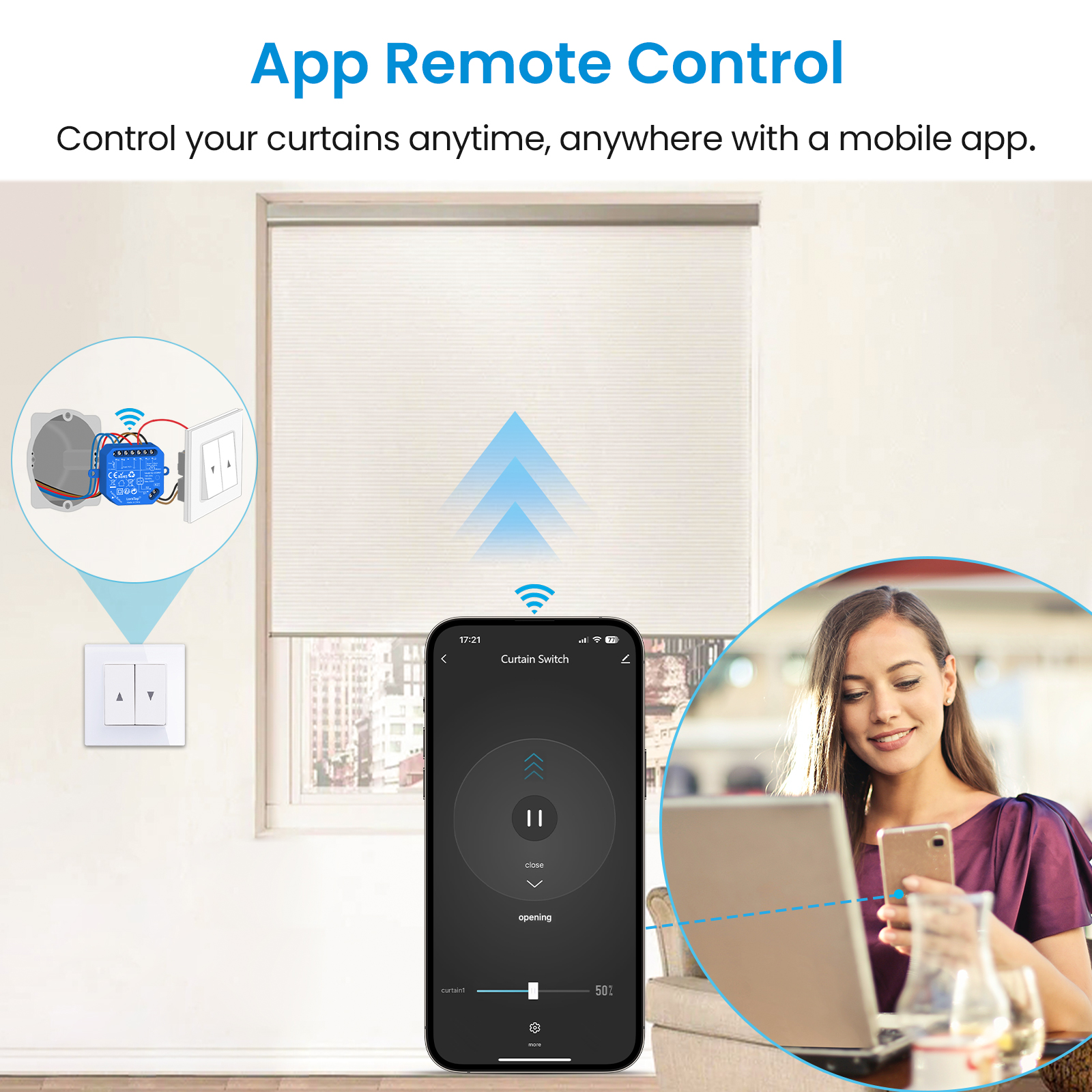 LoraTap Tuya Smart Roller Shut - Curtain Motor recensie en prijs