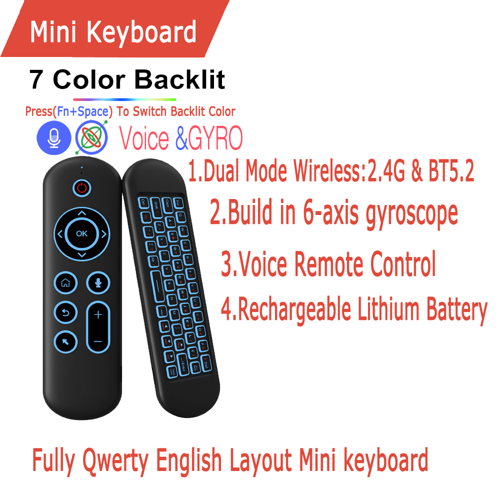 Remote Control Air Mouse Voice - Smart Home Keyboard recensie en prijs