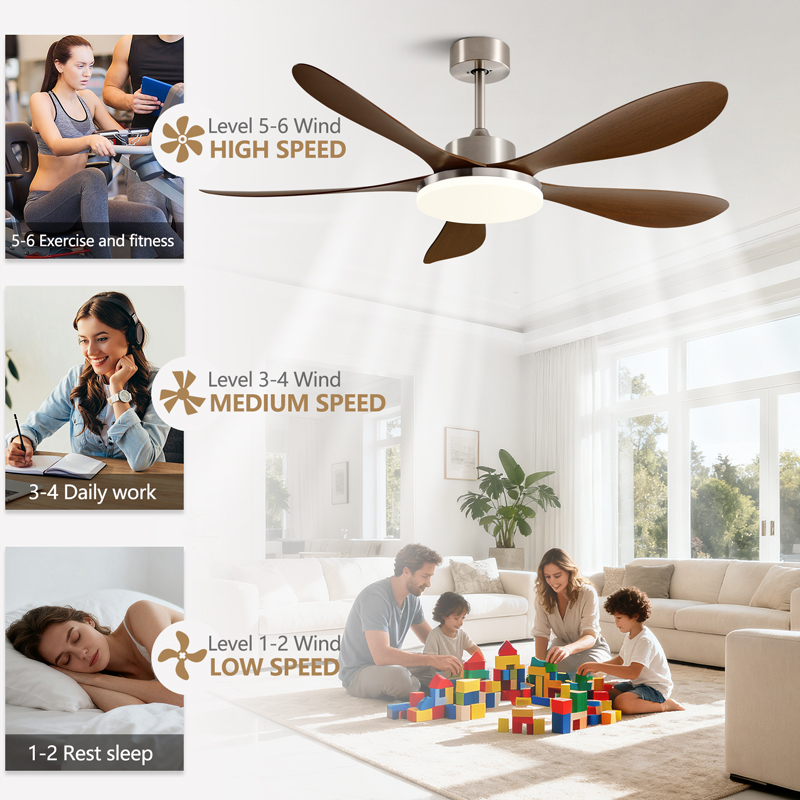 40/46/56inch 5 Blade DC Motor  - Smart Ceiling Fan recensie en prijs