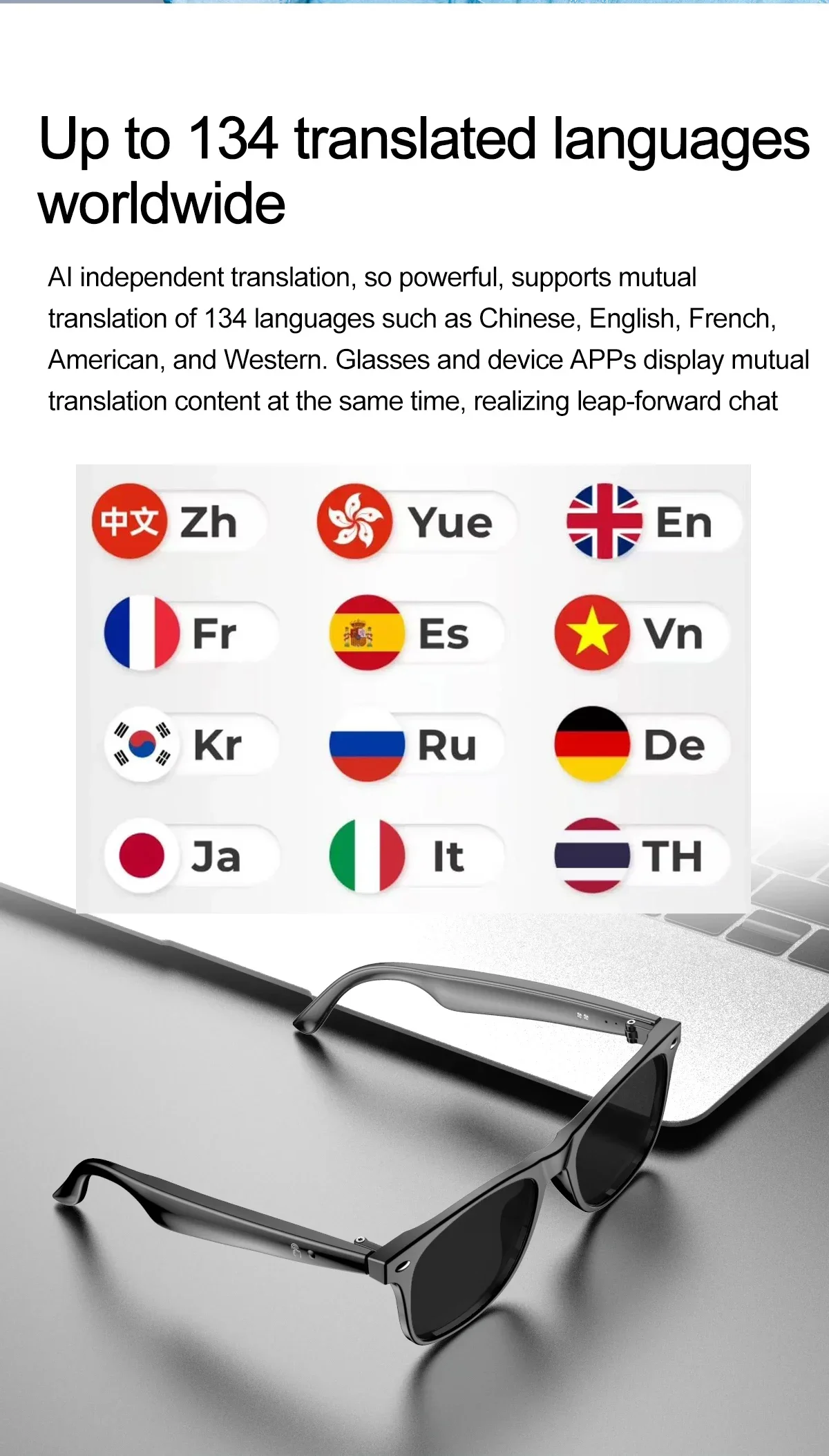 W100 Smart Glasses 134 Online  - Homesmart Online recensie en prijs