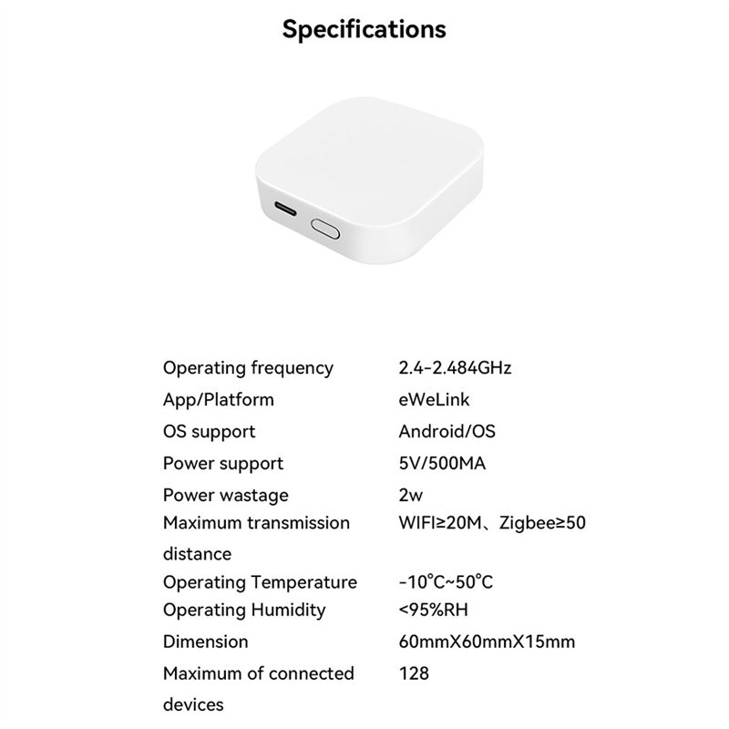 A13E-Zigbee3.0 Gateway Hub Wir - Smart Home Hub Device recensie en prijs