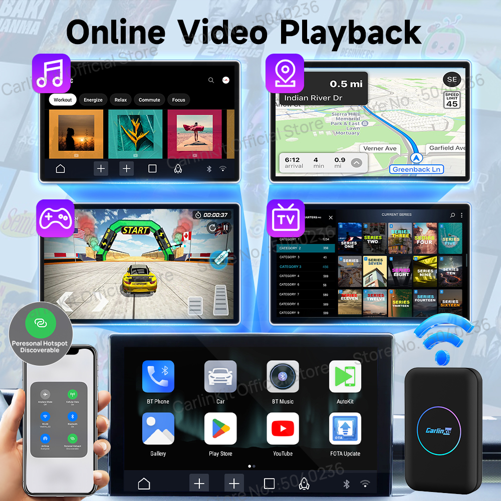 CarlinKit 5-In-1 Lite S Androi - Smart Home Tv recensie en prijs