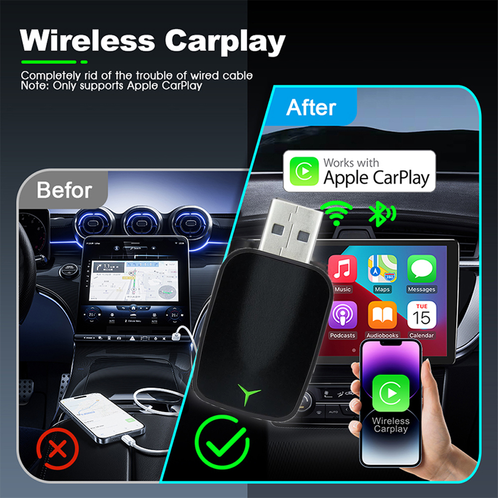 New Wired To Wireless Carplay  - Smart Home Wiz recensie en prijs