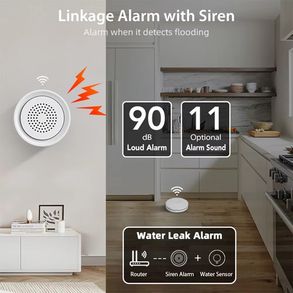 BTLIFE-Flood Detector With Sir - Home Automation Kit recensie en prijs