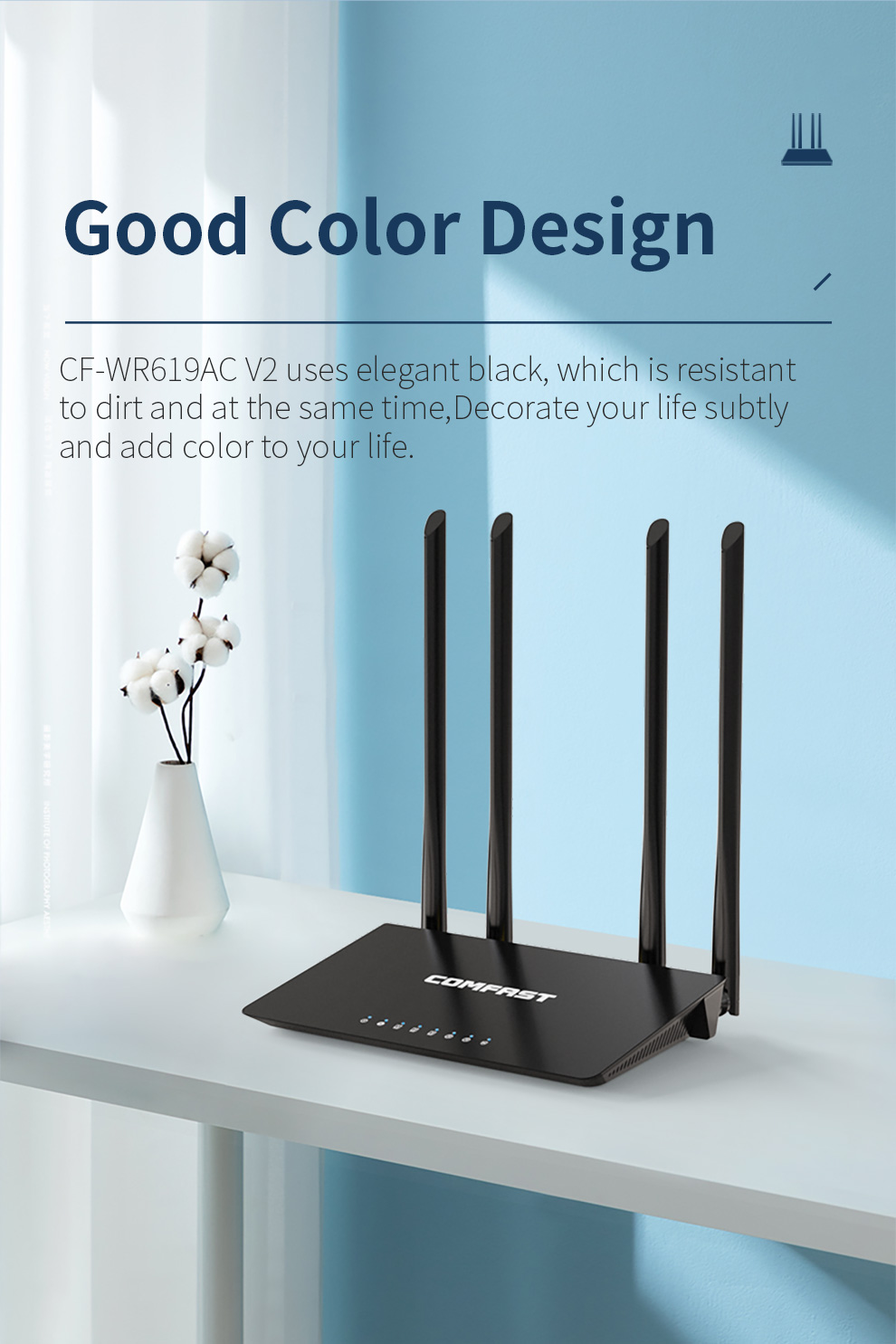 Comfast 1200Mbps 2.4G&5.8GHz W - Smart Home X10 recensie en prijs