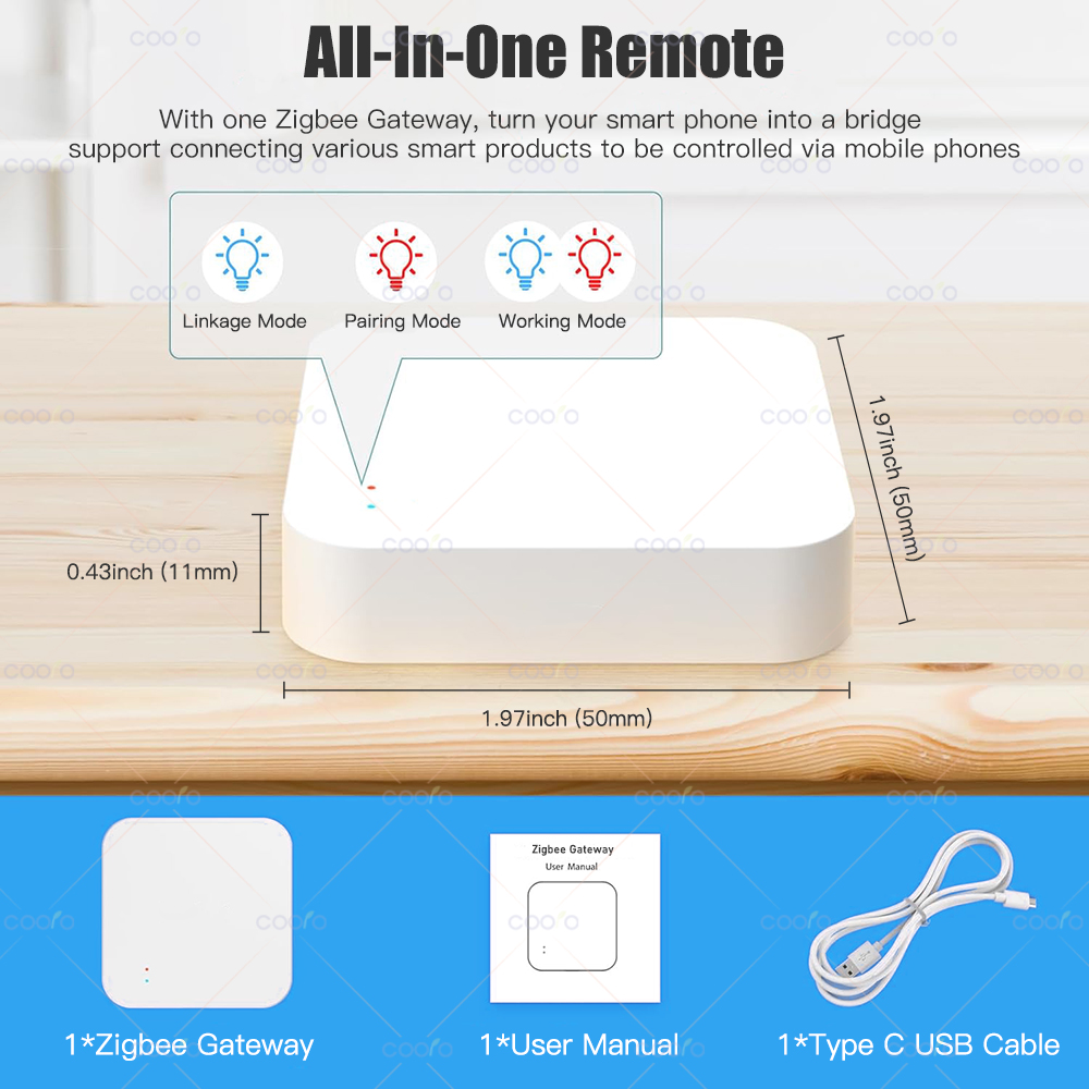 Zigbee 3.0 Gateway Hub Smart H - Smart Home Hub Device recensie en prijs