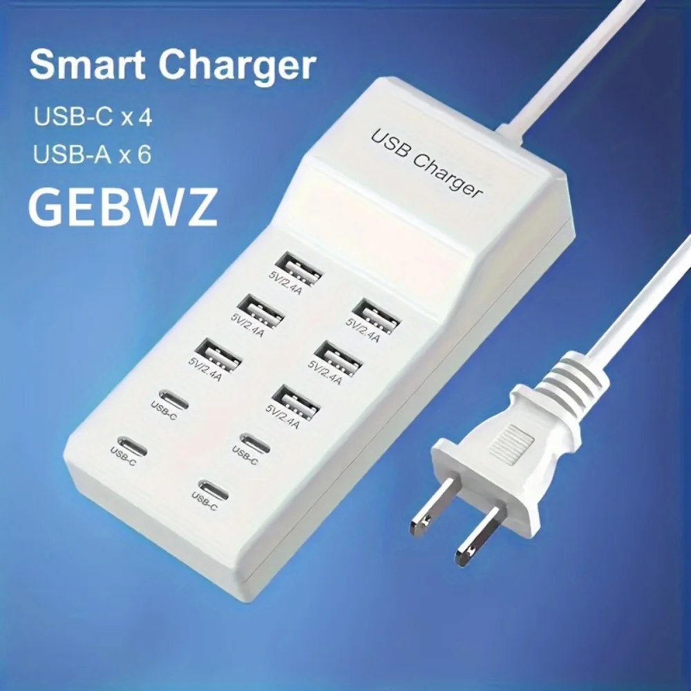 10 Port USB Charging Station S - Smart Home Hub Device recensie en prijs
