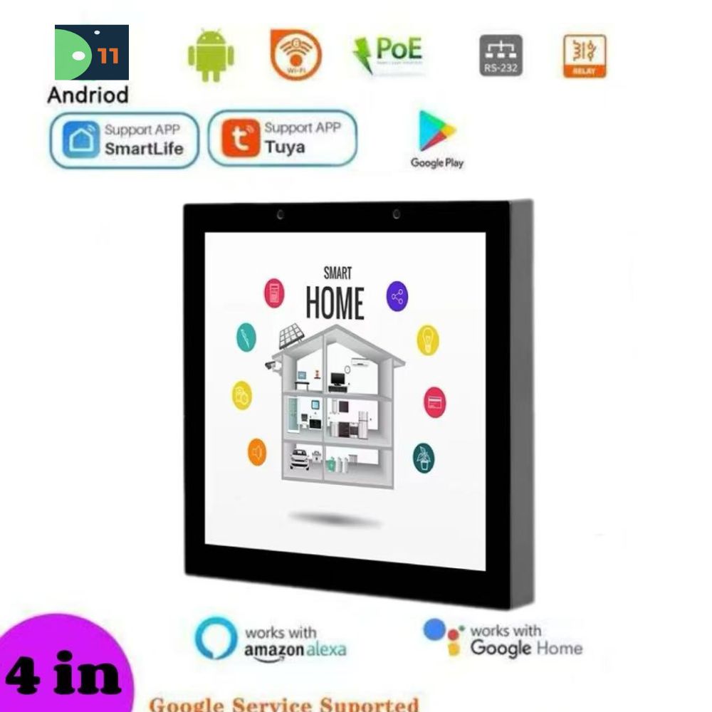 2025 New 4 Inch POE Tablet Con - Smart Home Os recensie en prijs
