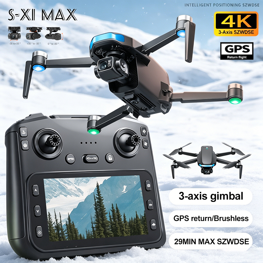 New S-X1 MAX Drone GPS 8K Prof - Smart Home Camera recensie en prijs