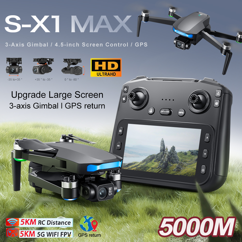 New S-X1 MAX Drone GPS 8K Prof - Smart Home Camera recensie en prijs