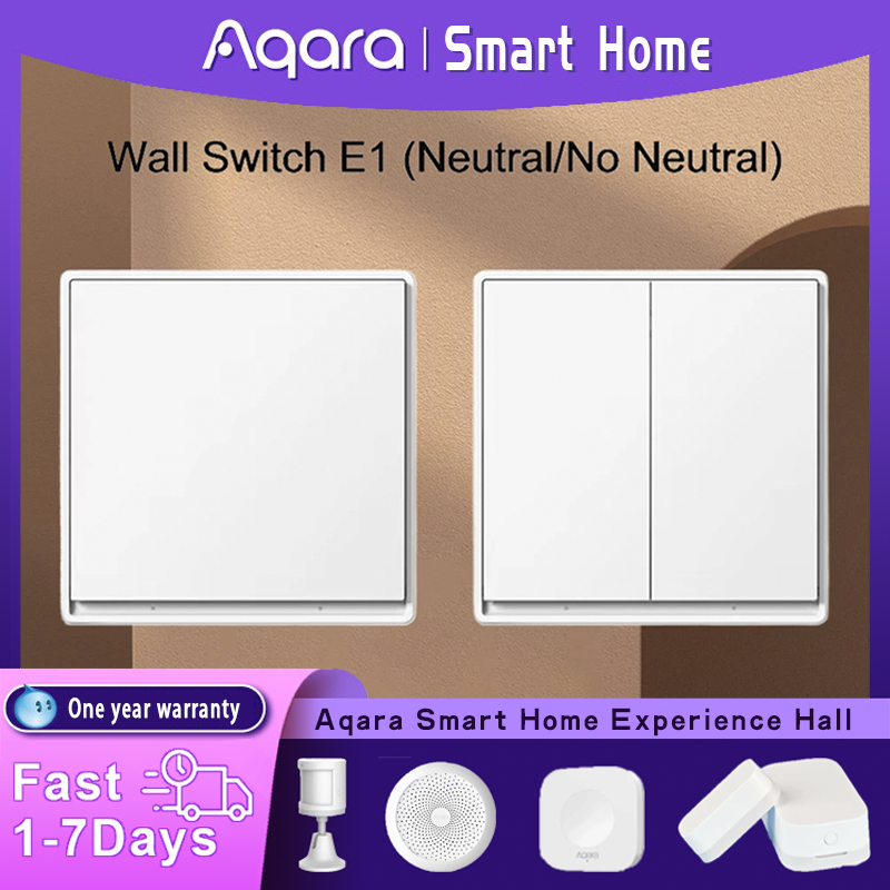 Original Aqara Wall Switch E1  - Smart Home Os recensie en prijs