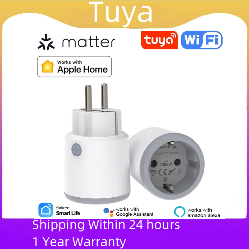 TUYA Smart Plug Matter Wi-Fi S - Smart Home Nas recensie en prijs