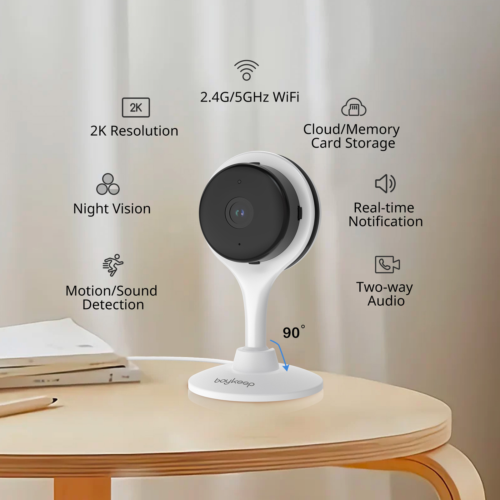 BoyKeep Surveillance Camera 3M - Smart Home Ezviz recensie en prijs