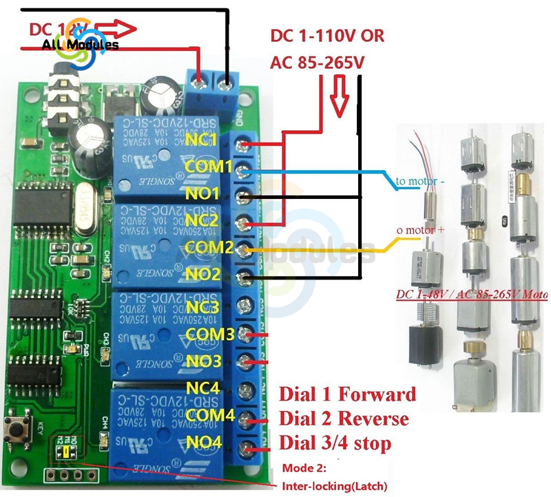 AD22B04 MT8870 4 Channel Relay - Smart Home With Plc recensie en prijs