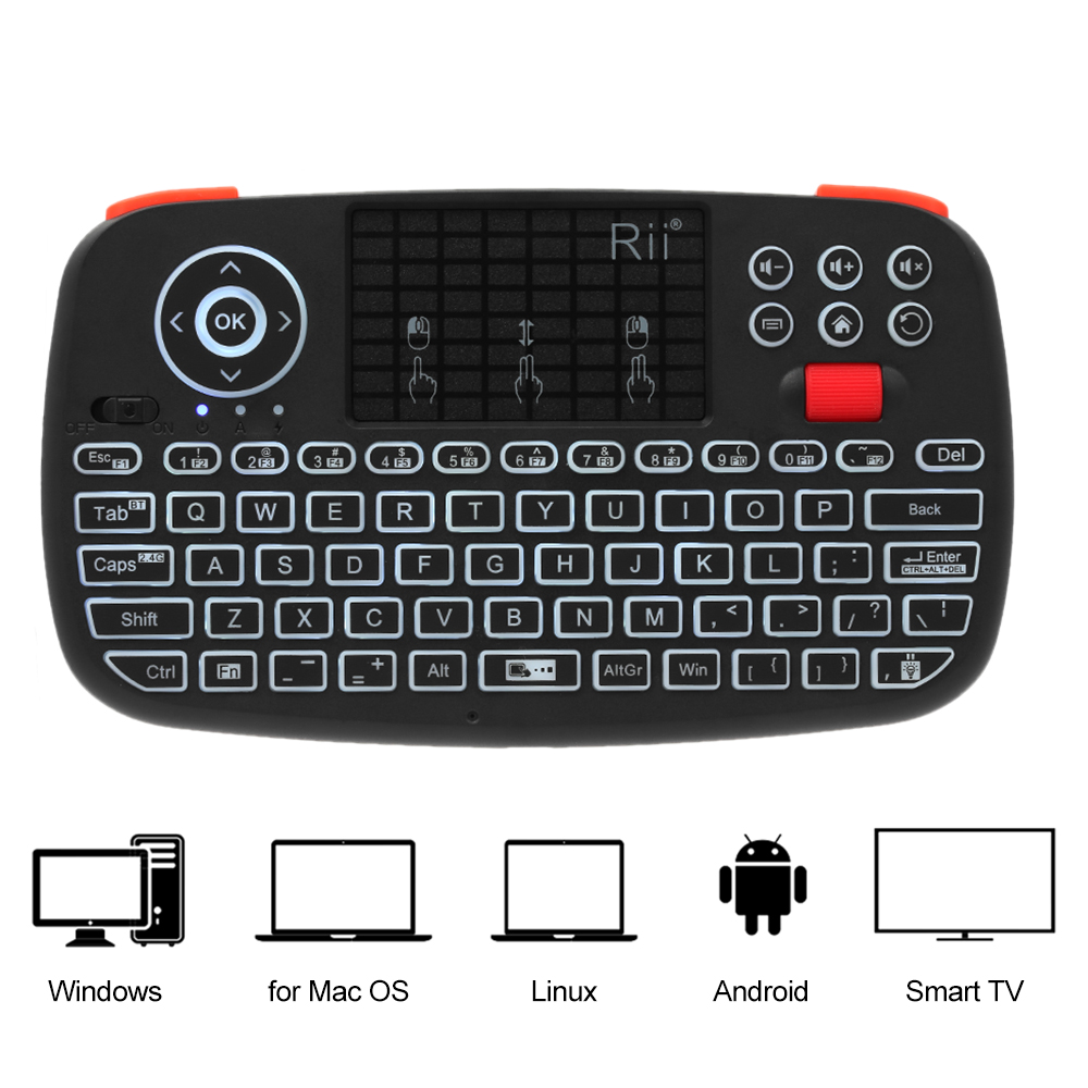 Rii i4 Mini BT Wireless Keyboa - Smart Home Keyboard recensie en prijs