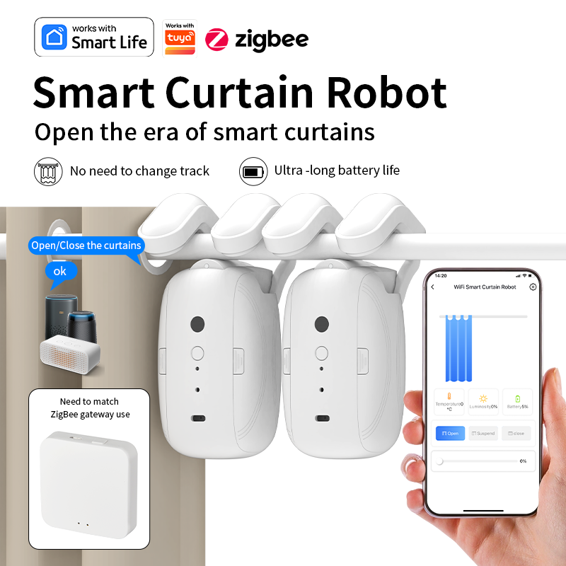 Zigbee Smart Curtain Driver Ro - Smart Home Alexa recensie en prijs
