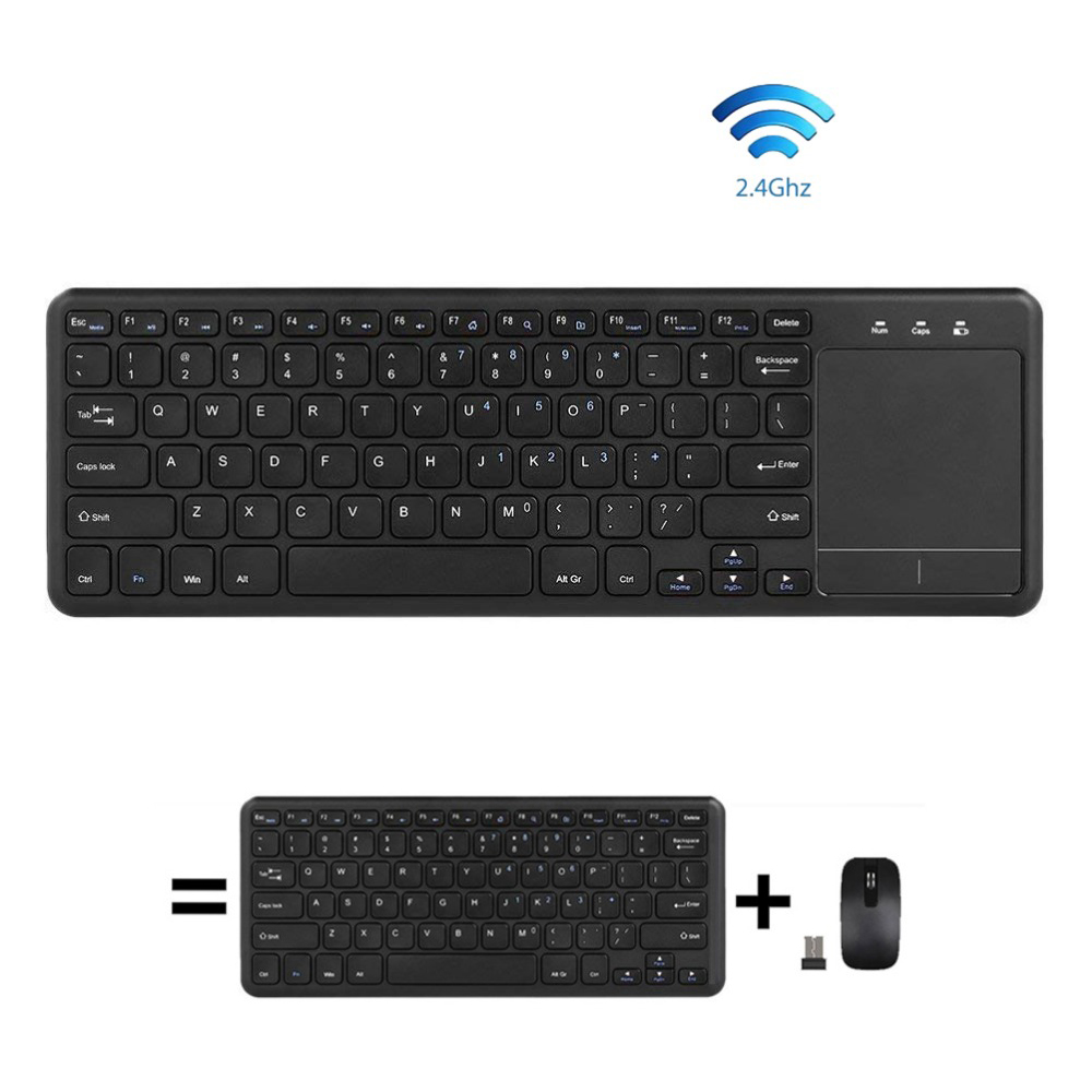 2.4GHz Ultra thin Wireless Tou - Smart Home Keyboard recensie en prijs