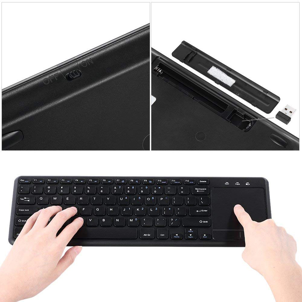 2.4GHz Ultra thin Wireless Tou - Smart Home Keyboard recensie en prijs