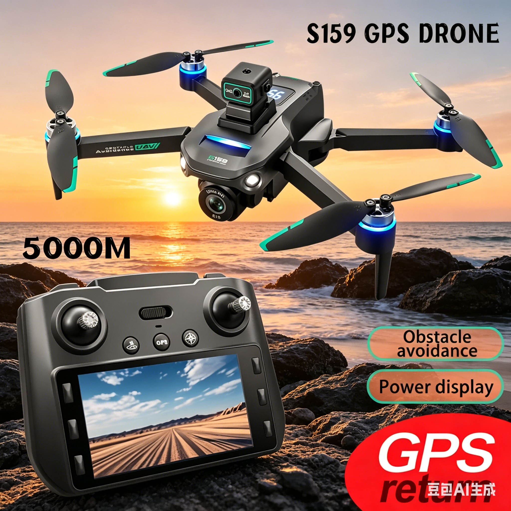 S159 GPS Drone 4K Profesional  - Smart Home Camera recensie en prijs