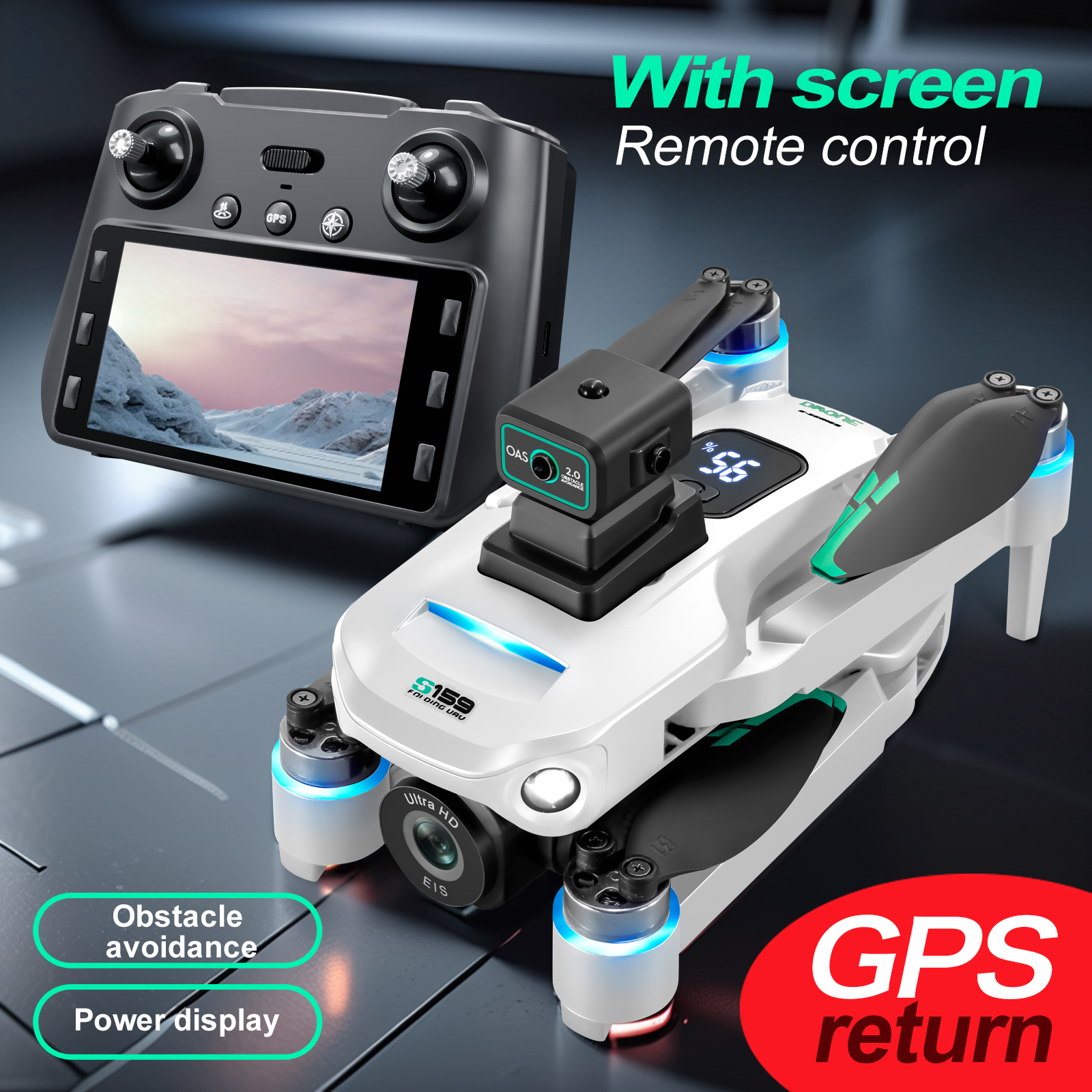 S159 GPS Drone 4K Profesional  - Smart Home Camera recensie en prijs