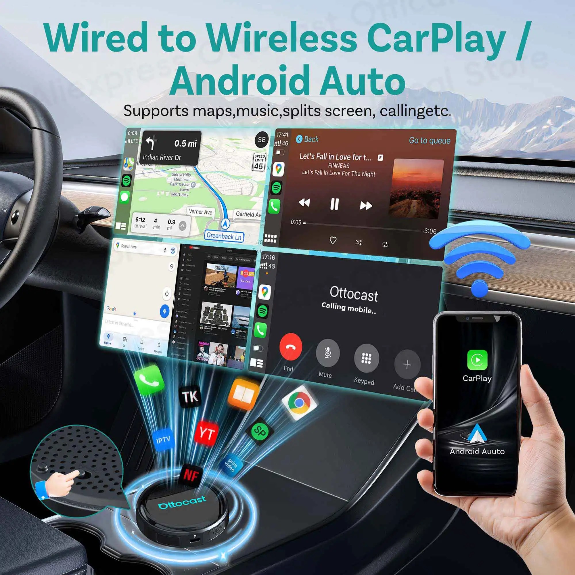 OTTOCAST P3 PRO AI Box Android - Smart Home Tv recensie en prijs