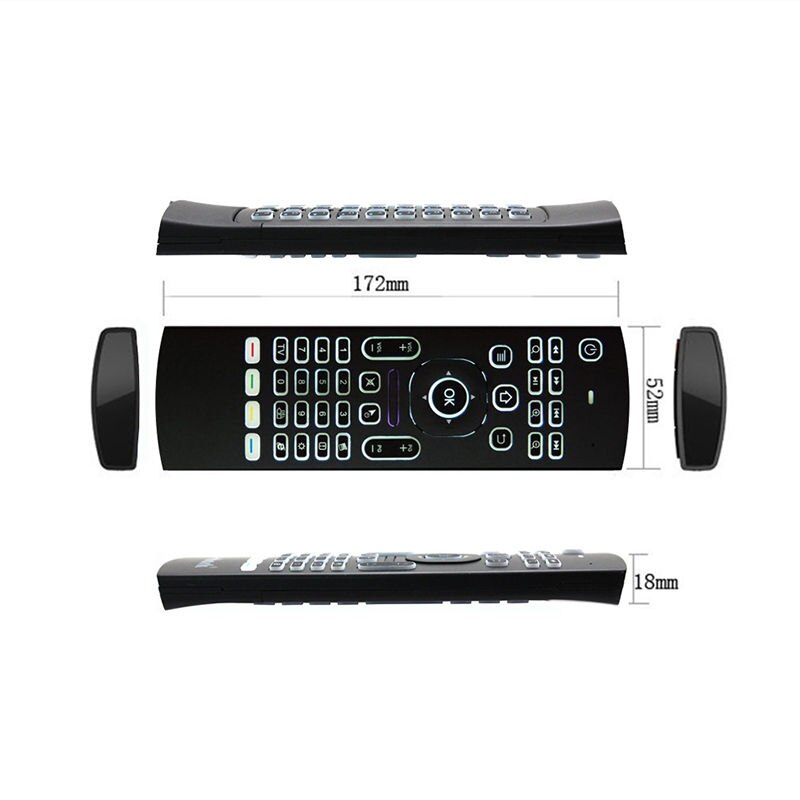 MX3 Backlit Air Mouse Remote C - Smart Home Keyboard recensie en prijs
