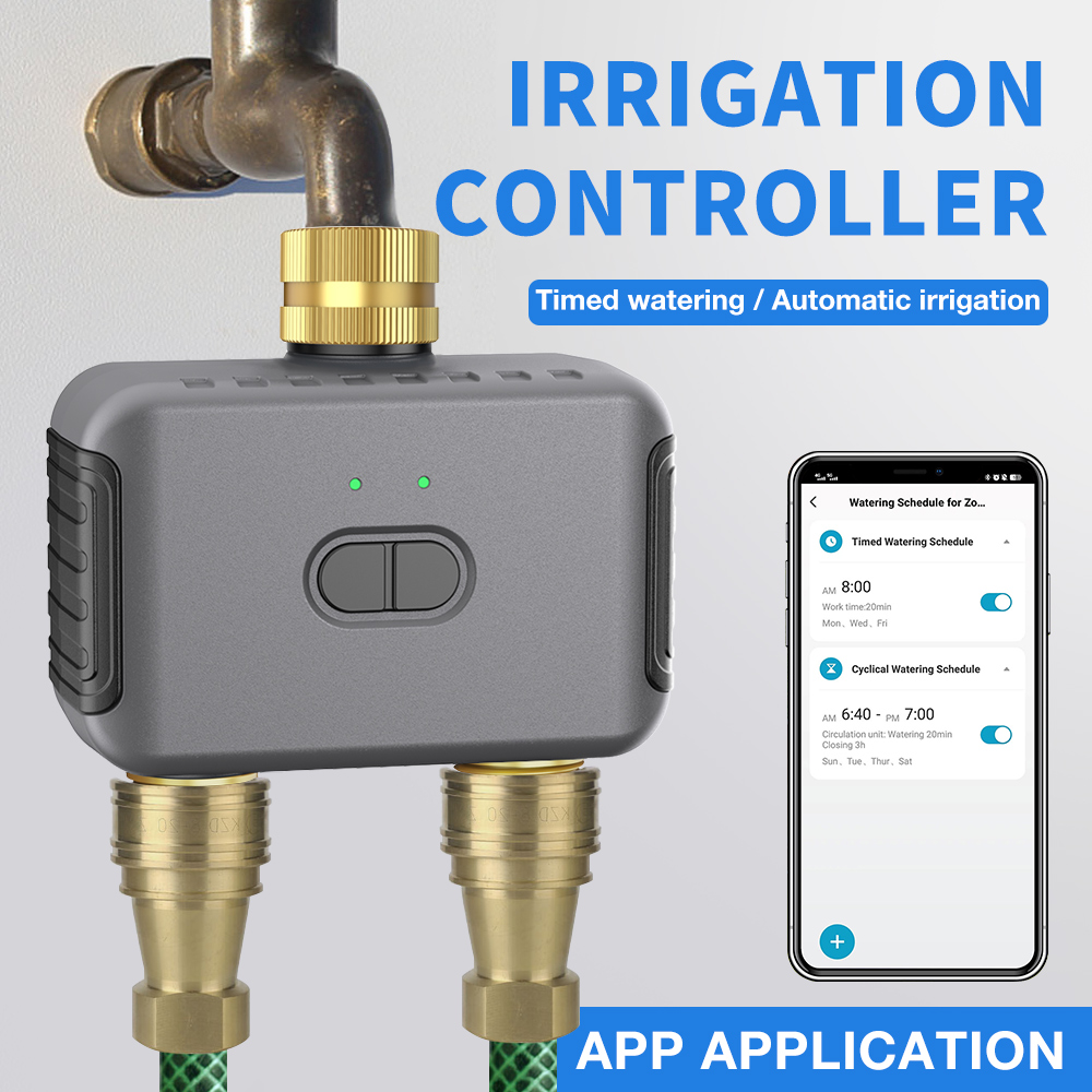 Tuya 2 Zone Watering Timer Gar - Smart Home Alexa recensie en prijs