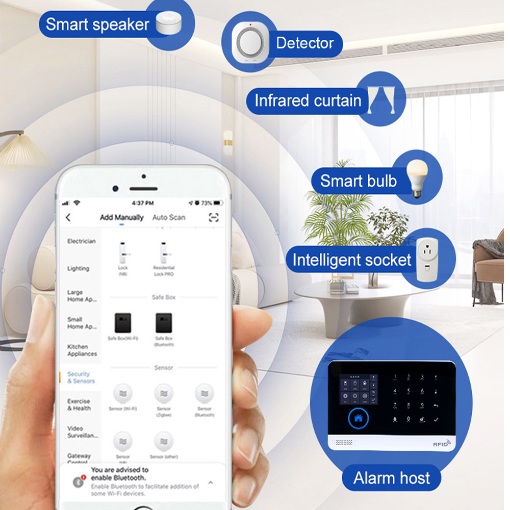 PGST 4G Tuya Smart Home Alarm  - Home Automation Kit recensie en prijs