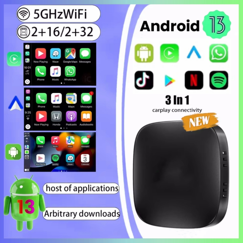 Android 13 CarPlay TV Box Wire - Smart Home Tv recensie en prijs