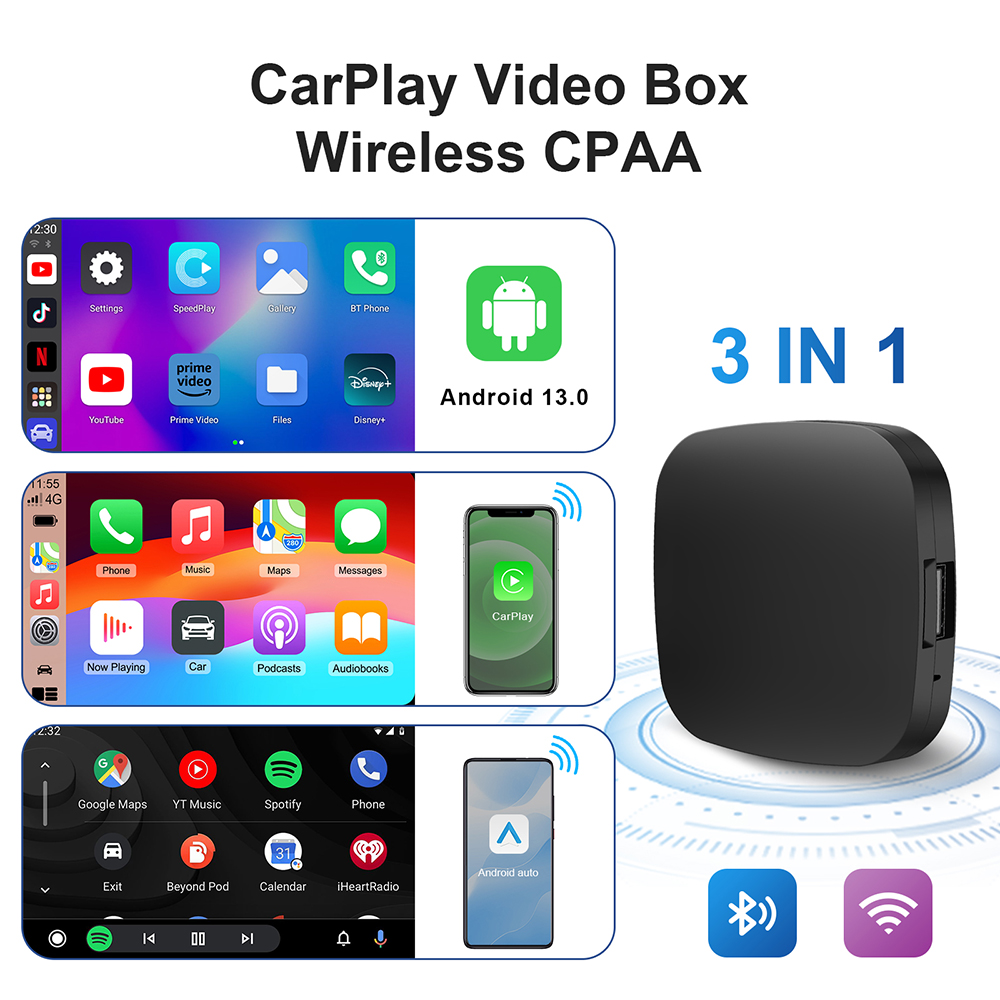 Android 13 CarPlay TV Box Wire - Smart Home Tv recensie en prijs