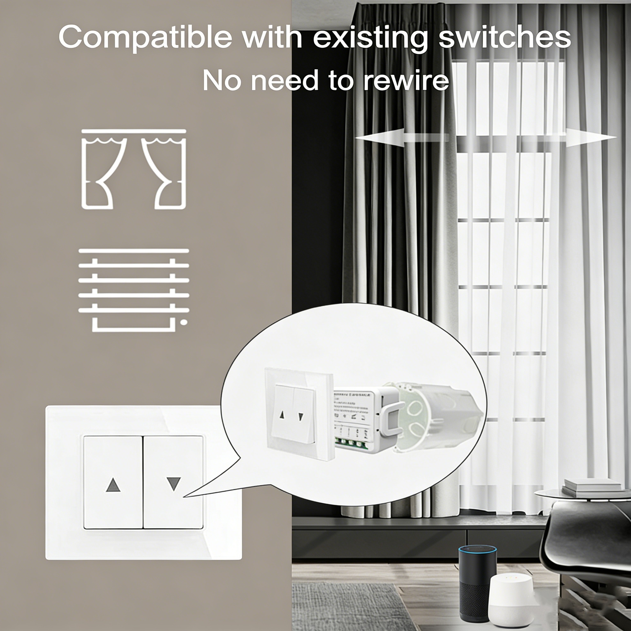 Tuya WiFi Curtain Switch Modul - Curtain Motor recensie en prijs