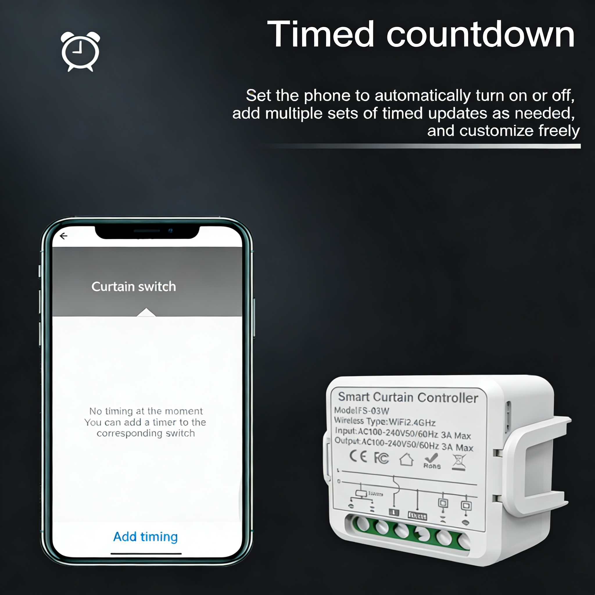 Tuya WiFi Curtain Switch Modul - Curtain Motor recensie en prijs
