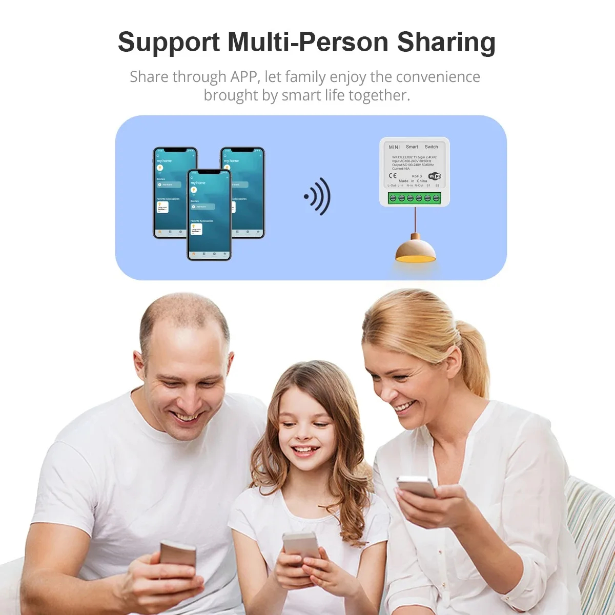 Smart Switch Mini Wifi Relay B - Home Automation Kit recensie en prijs